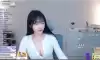 셔츠 입은 BJ 별비 검정 브라 슴골