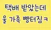 온가족 빵터진 택배