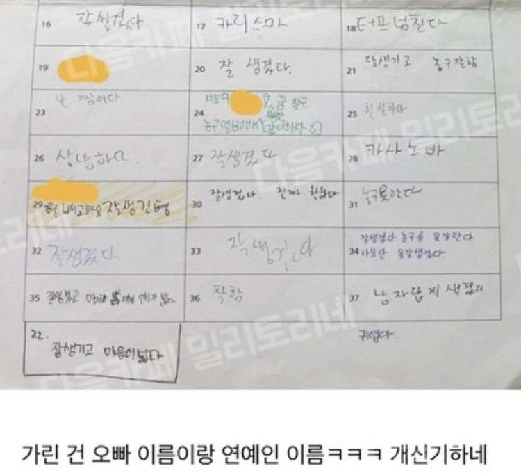 b73635bd5ce197aadc57fd67fcb68f27.webp 잘생긴 사람이 받는 롤링페이퍼.jpg