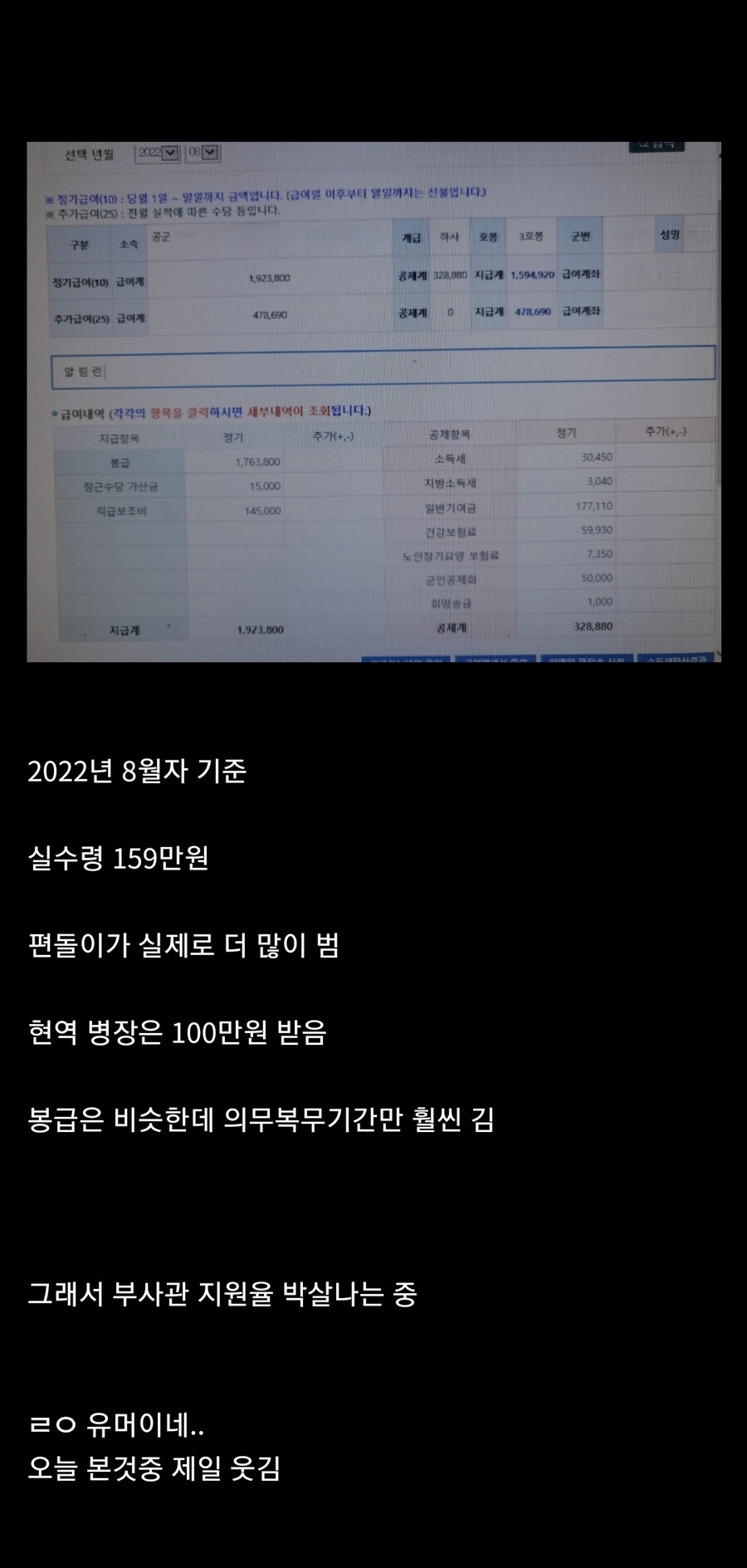 요즘 군대에서 부사관들이 줄줄이 전역하는 이유.jpg
