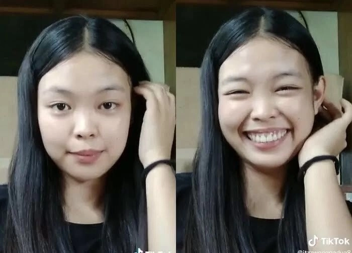 제니 닮았다고 sns에 올려 인기 많아진 필리핀녀