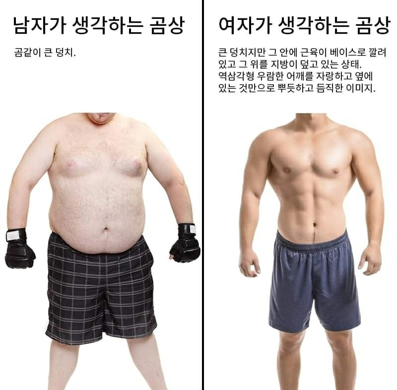 남자들이 착각한다는 곰같은 남자.jpg