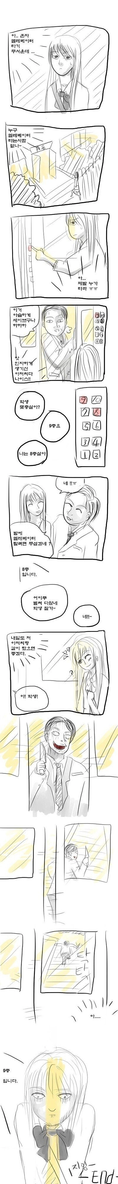 과거 창문 있는 엘리베이터가 무서웠던 이유