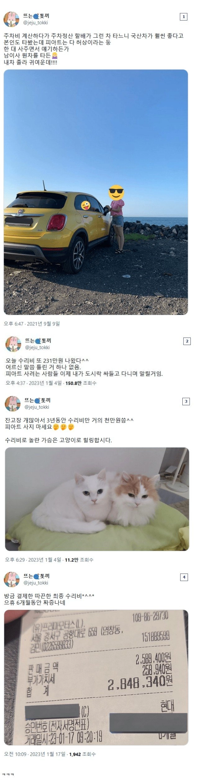 귀엽다고 외제차 덜컥 사면 안되는 이유