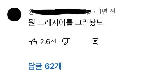 현재 논란중인 브라자 문신