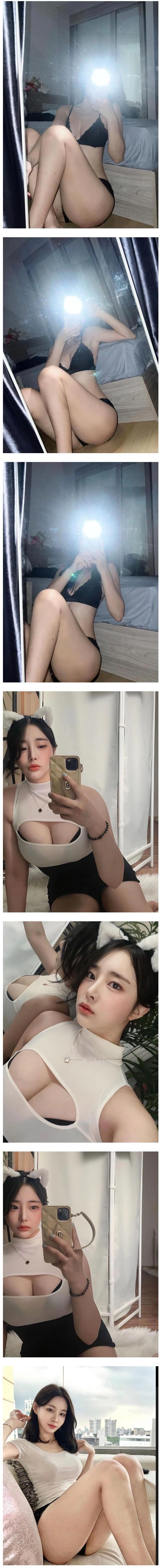 속옷만 입고 눈바디 인증