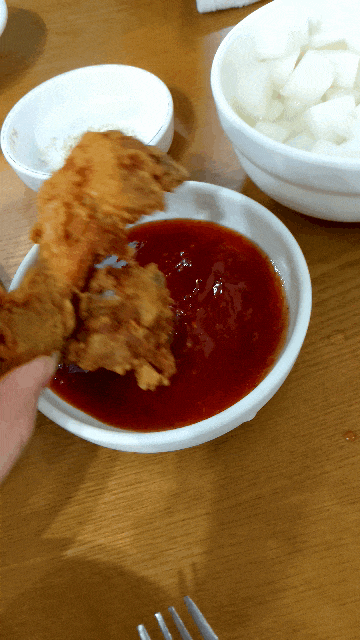광주 양동시장의 명물 양동통닭
