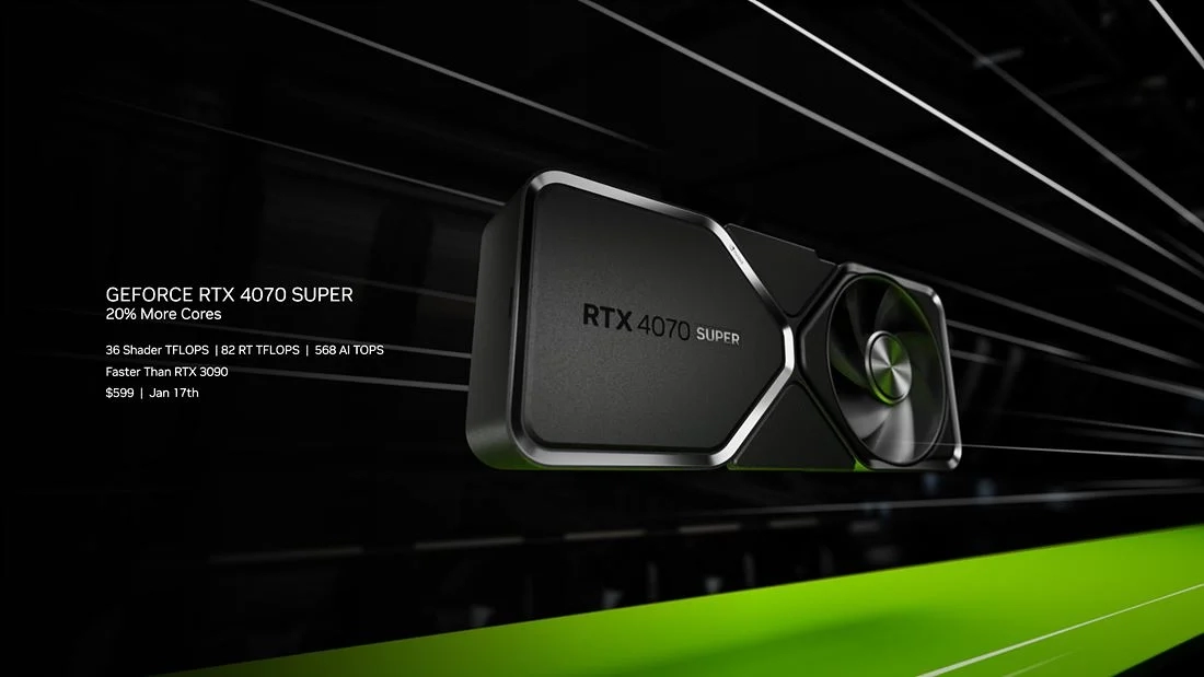 엔비디아 GeForce 40 SUPER 공개