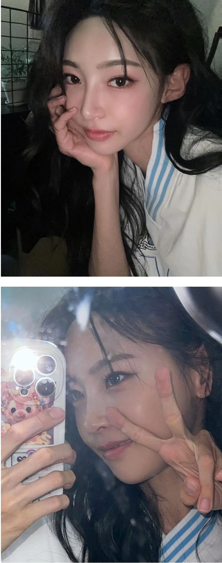 얼음물에 들어가는 육상 카리나