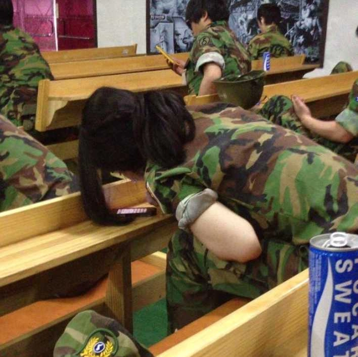 여자들도 의무복무 하면 보게되는 상황
