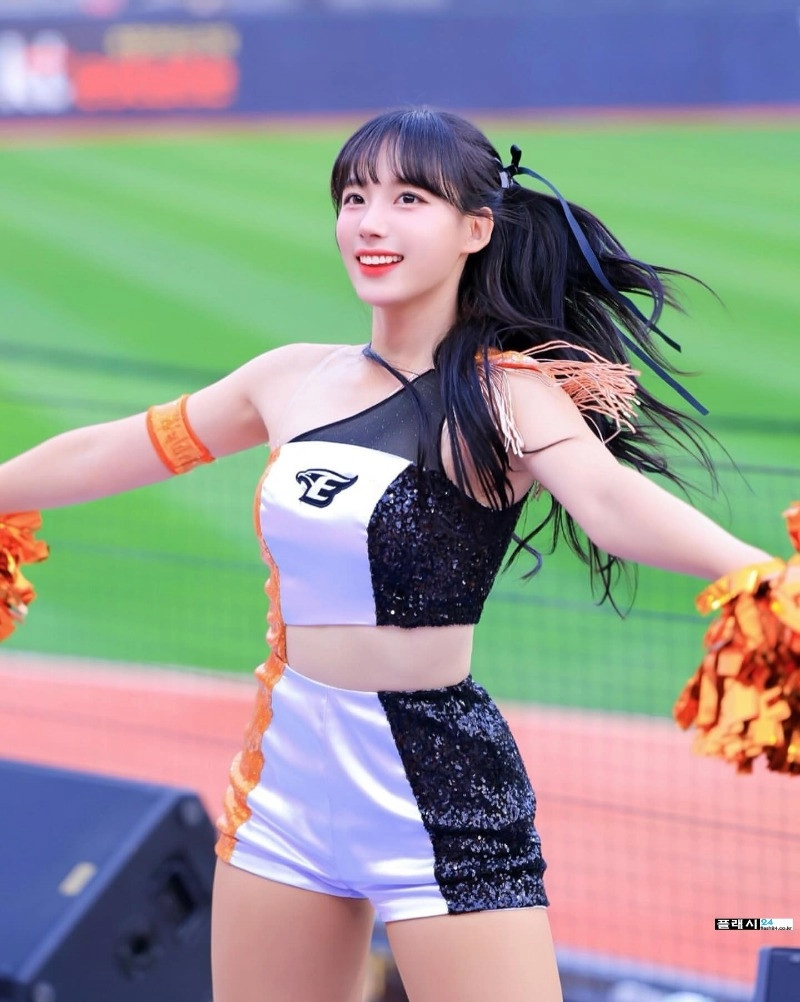 하지원 치어리더 59KG의 피지컬