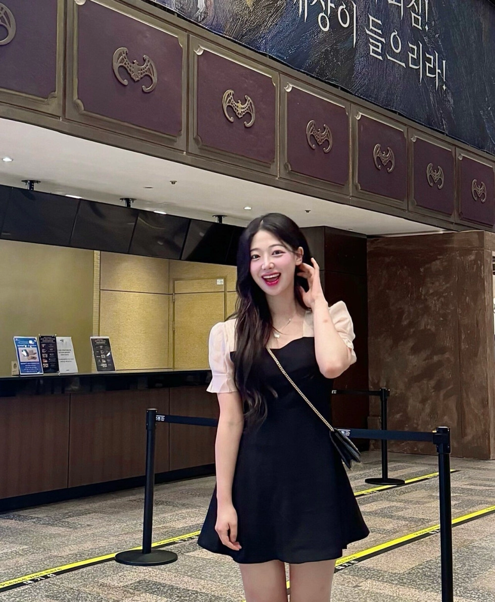 뮤지컬 보러 간 한화 우수한 치어리더