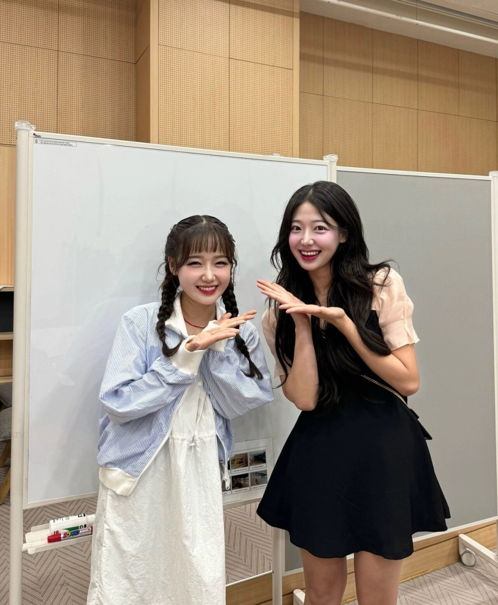뮤지컬 보러 간 한화 우수한 치어리더