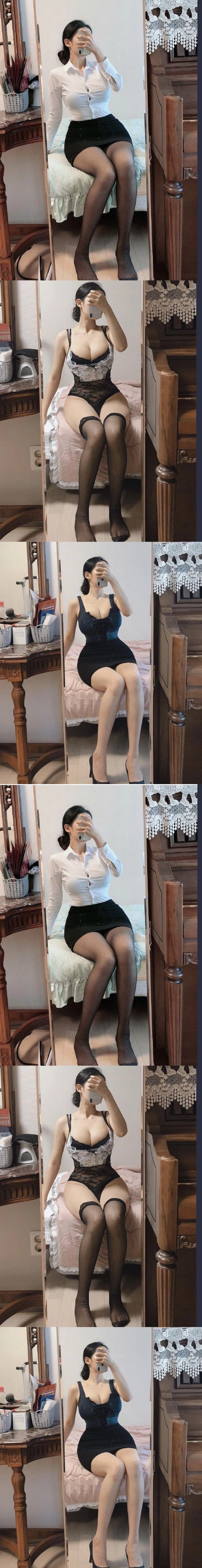 몸매가 좋으면 뭘 입어도 ㄷㄷ