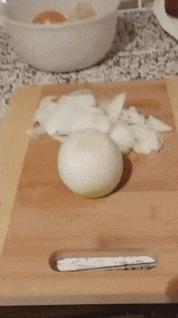 양파 썰 때 고양이의 반응