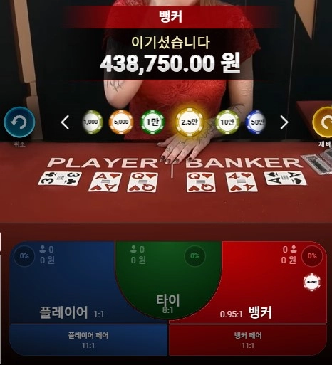 바카라 수익보기 좋구먼요