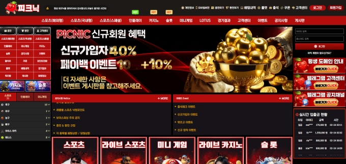 피크닉 먹튀