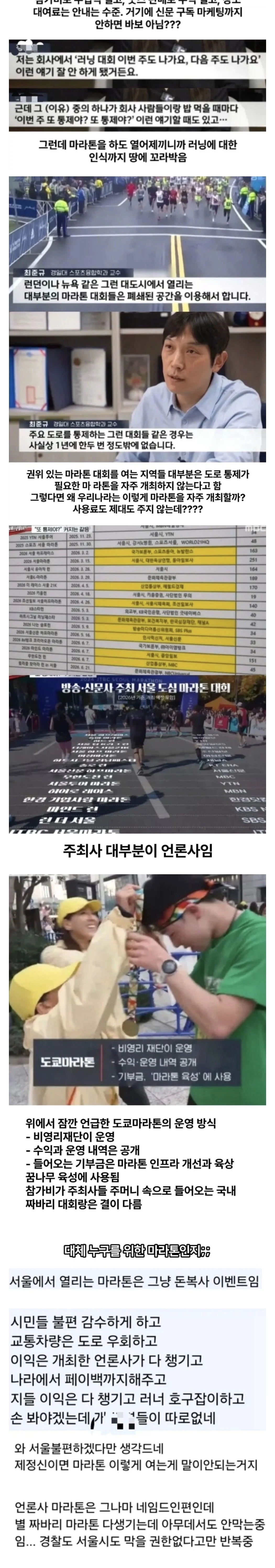 10월~11월 마라톤만 '67번' 서울시의 진실