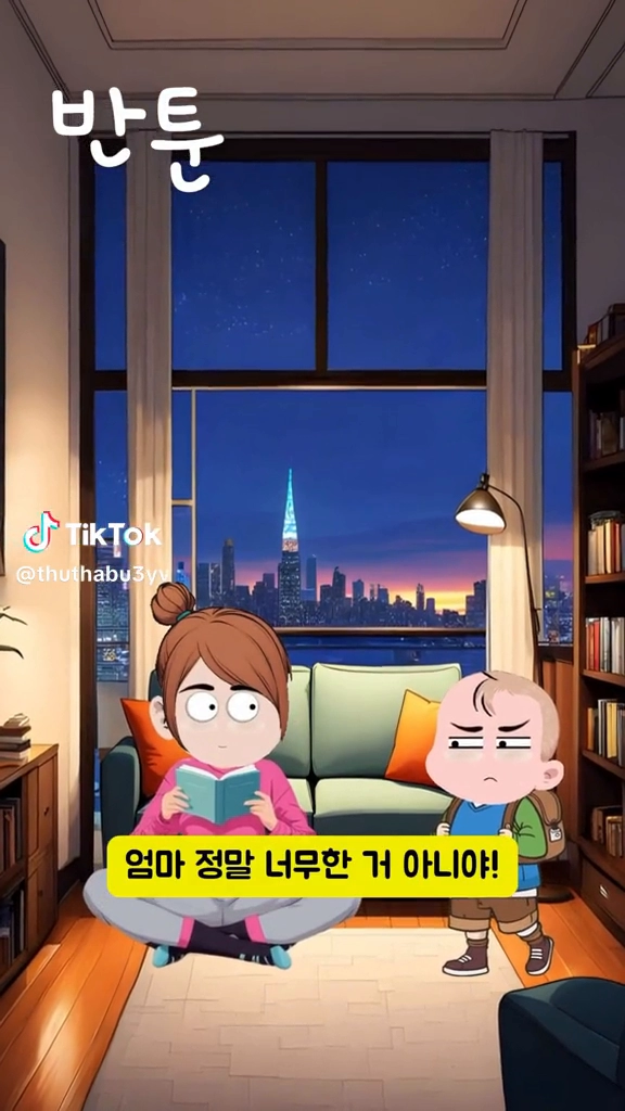 엄마 결혼식 안데가려간 아기