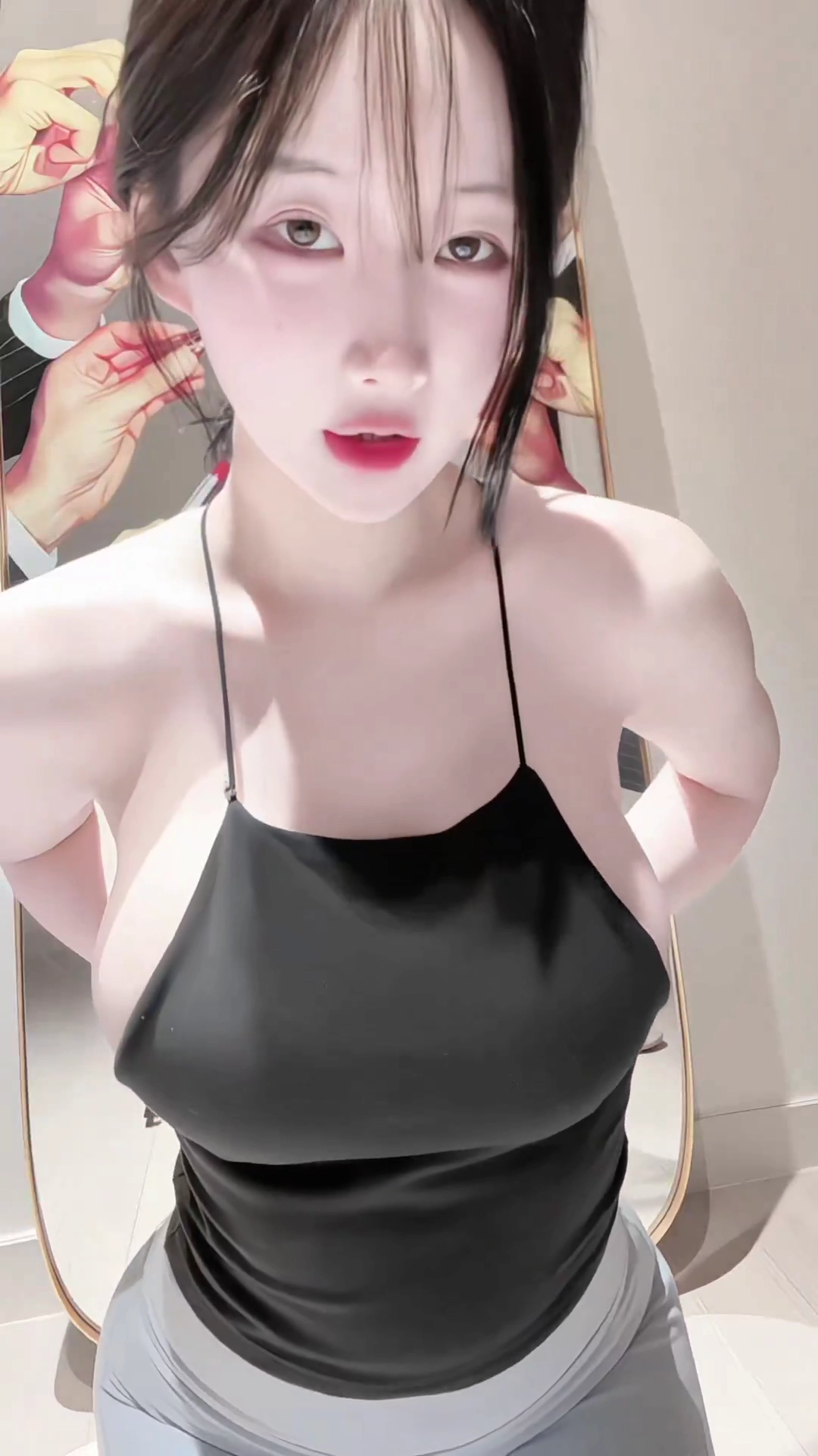 서울아스나 사이드붑 삐져나온 끈나시